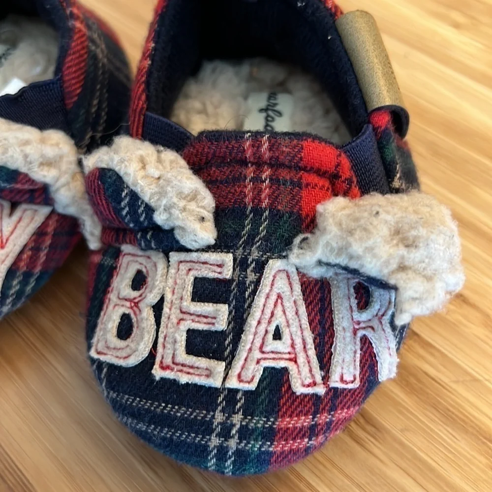 DearFoams baby Slippers Baby Bear 3-6 Months